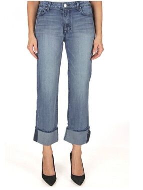 Women’s Fidelity Denim - Cali Cuff Jean, size 25, Acme Blue